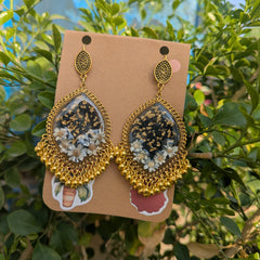 ✨ Midnight Blossom Earrings ✨