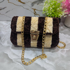 Vintage Mocha Chain Bag