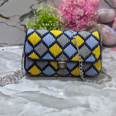 Diamond Bloom Bag 💙💛