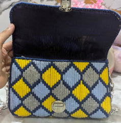 Diamond Bloom Bag 💙💛